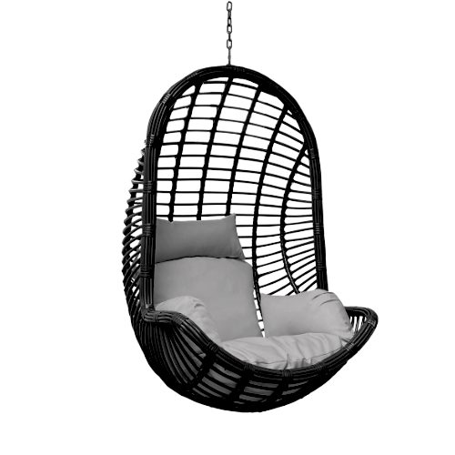 Rijoka Hangstoel Ragna Original - Zwart | Eigen Ontwerp