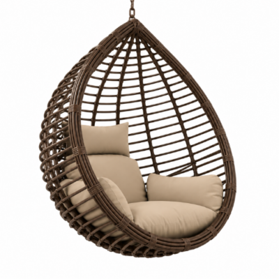 Rijoka Hangstoel Eggy Original - Bruin | Eigen Ontwerp