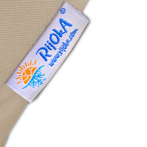 Rijoka Hangstoel Eggy Super Star Schommelstoel - Beige Rattan - Afbeelding 5