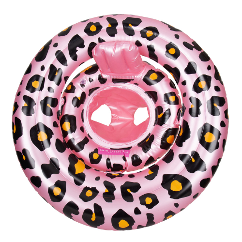 Babyfloat met luipaardprint/rosé gold - Swim Essentials