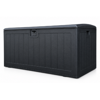 Rijoka Opbergbox - Tuinbox - 400L - 128 x 65 x 64cm - Antraciet